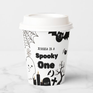 ハロウィン スプーキー ワン 初めての誕生日パーティー 紙コップ