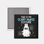 ハロウィン スプーキー 怖い看護師 コスチューム マグネット (正面/裏面)