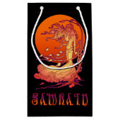 ハロウィン スモールペーパーバッグ (裏面)