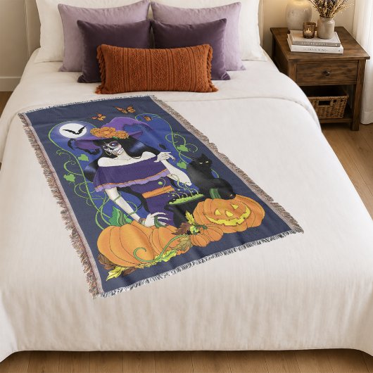ハロウィン スローブランケット