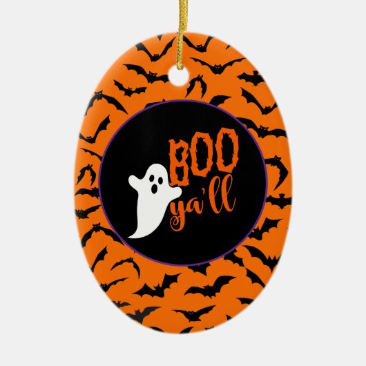 ハロウィン セラミックオーナメント (正面)