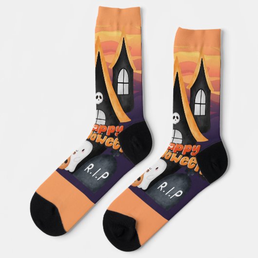 ハロウィン ソックス (左)