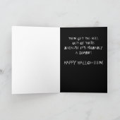 ハロウィン"ゾンビ棺" カード (内部)