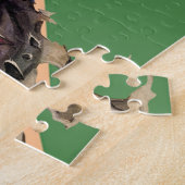 ハロウィン ゾンビ 野球 スラッガー 面白い スポーツ ジグソーパズル (側面)