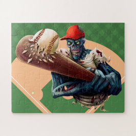 ハロウィン ゾンビ 野球 バット 面白い スポーツ ジグソーパズル