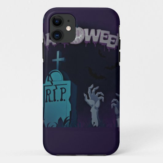 ハロウィン ゾンビ Case-Mate iPhoneケース (裏面)