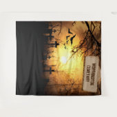 ハロウィン | タペストリー | 墓地 (正面(横))