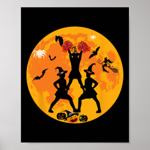 ハロウィン チアリーディング 面白い コスチューム チアリーダー C ポスター