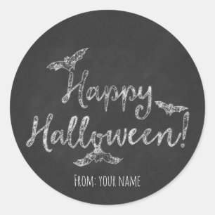 ハロウィン チョークボード チョーク イベント ラウンドシール
