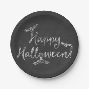 ハロウィン チョークボード チョーク ホリデーパーティー ペーパープレート