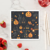 ハロウィン テーマ スタンダードランチョンナプキン (インサイチュ)