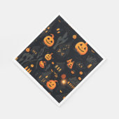 ハロウィン テーマ スタンダードランチョンナプキン (角)