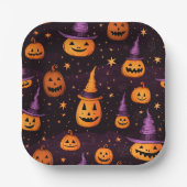 ハロウィン テーマ ペーパープレート (正面)