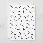 ハロウィン　トリックオアトリートパーティー 招待状 (裏面)