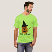 ハロウィン-トリック・オア・トリートか。 Tシャツ (正面フル)