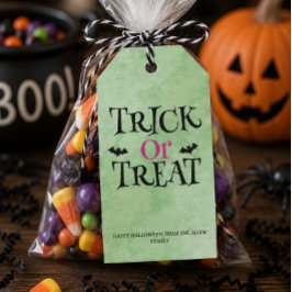 ハロウィン トリック・オア・トリート お菓子入れ タグ