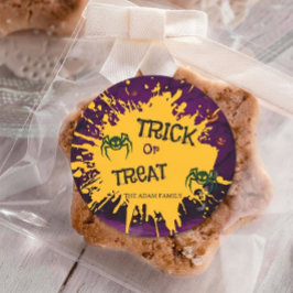 ハロウィン トリック・オア・トリート お菓子袋 ステッカー