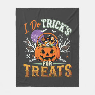 ハロウィン トリック・オア・トリート かぼちゃ フリースブランケット