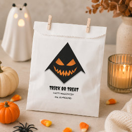 ハロウィン トリック・オア・トリート - オリジナル怖い顔 フェイバーバッグ