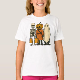 ハロウィン トリック・オア・トリート クルー Tシャツ