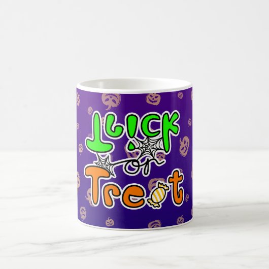 ハロウィン トリック オア トリート コーヒーマグカップ (中央)