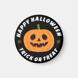 ハロウィン トリック オア トリート パンプキン ブラック マグネット