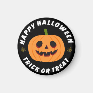ハロウィン トリック オア トリート パンプキン ブラック マグネット