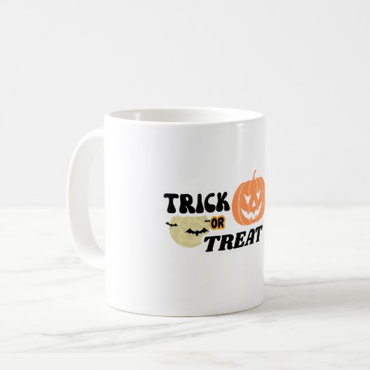 ハロウィン トリック オア トリート マグカップ (正面左)