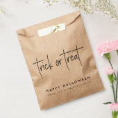 ハロウィン トリック オア トリート | モダン おしゃれなお菓子 フェイバーバッグ (封をした状態)