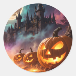 ハロウィン トリック・オア・トリート ラウンドシール
