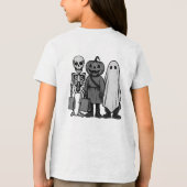 ハロウィン トリック・オア・トリート 仲間たち トライブレンドTシャツ (裏面)