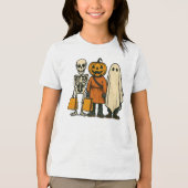 ハロウィン トリック・オア・トリート 仲間たち トライブレンドTシャツ (正面)