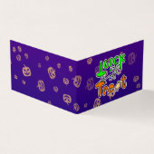 ハロウィン トリック オア トリート 折りたたみカード (外部)