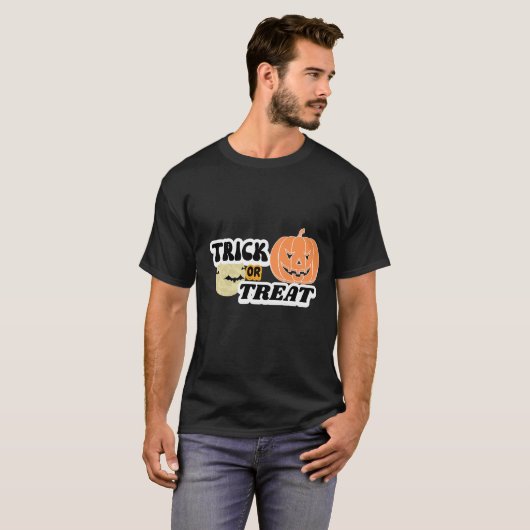 ハロウィン トリック オア トリート Tシャツ 仮装 (正面フル)
