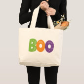 ハロウィン トートバッグ Boo - かわいいスプーキーなバッグ (正面(商品))