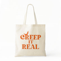 ハロウィン トートバッグ Creep It Real Fall