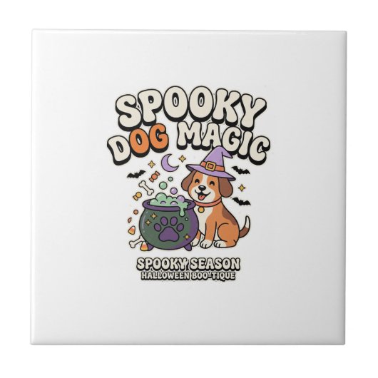 ハロウィン ドッグ マジック ビブス タイル (正面)