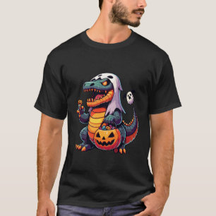 ハロウィン ドラゴン おばけ スケア お菓子入れ 5 Tシャツ