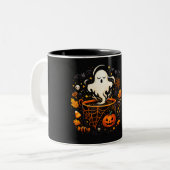 ハロウィン ドリンクウェア スプーキー ゴースト コーヒー マグ (正面左)