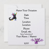 ハロウィン・ドロップイン - SRF 招待状 (裏面)