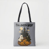 ハロウィン・ナイト・キャッスル トートバッグ (正面)