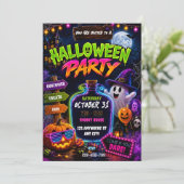 ハロウィン・ナイト・パーティー 招待状 (スタンド正面)