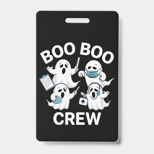 ハロウィン ナース ギフト ブーブー クリュー ナース バッジ