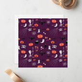 ハロウィン ノートカード (正面/裏面インサイチュ)