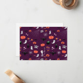 ハロウィン ノートカード (正面/裏面インサイチュ)