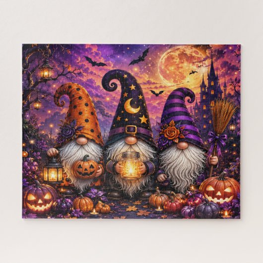 ハロウィン・ノームパズル ジグソーパズル (横)