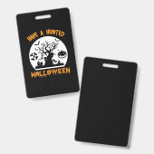 ハロウィン ハッピーハロウィン誕生日 バッジ (正面＆裏面)