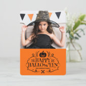 ハロウィン ハッピーフォトカード シーズンカード (スタンド正面)