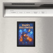 ハロウィン ハッピー カワイイ 魔法使い マグネット (インサイチュ (食洗機))
