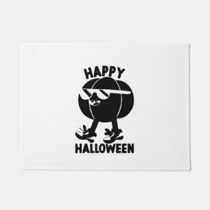 ハロウィン ハッピー ハロウィン パンプキン ドアマット